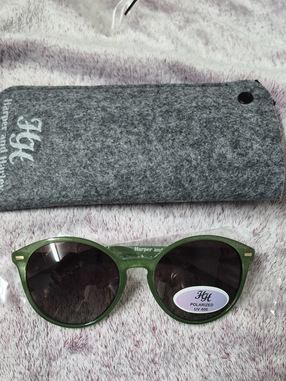 Women's Green Polarized Sunglasses